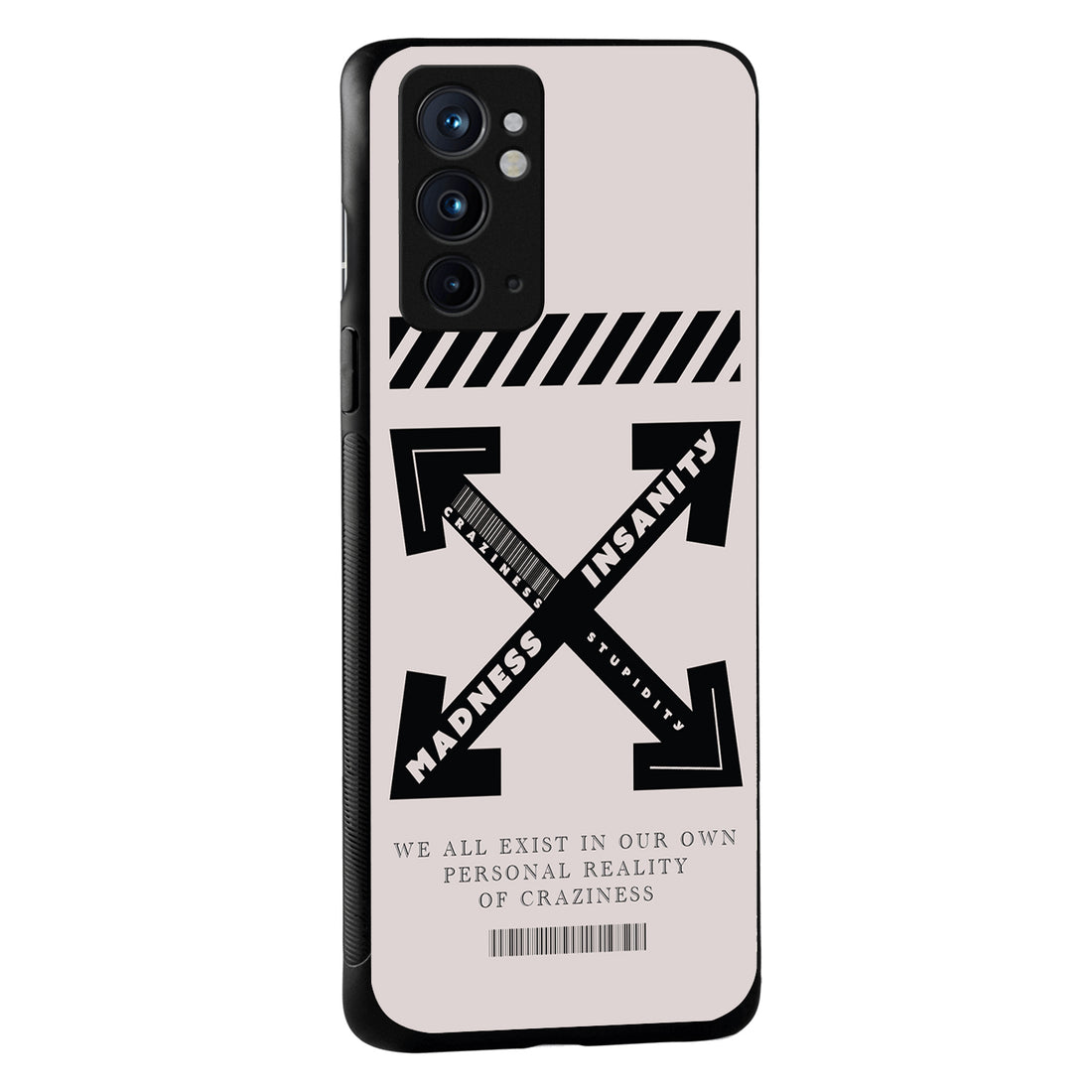 Black Madness Quote Oneplus 9 Rt Back Case