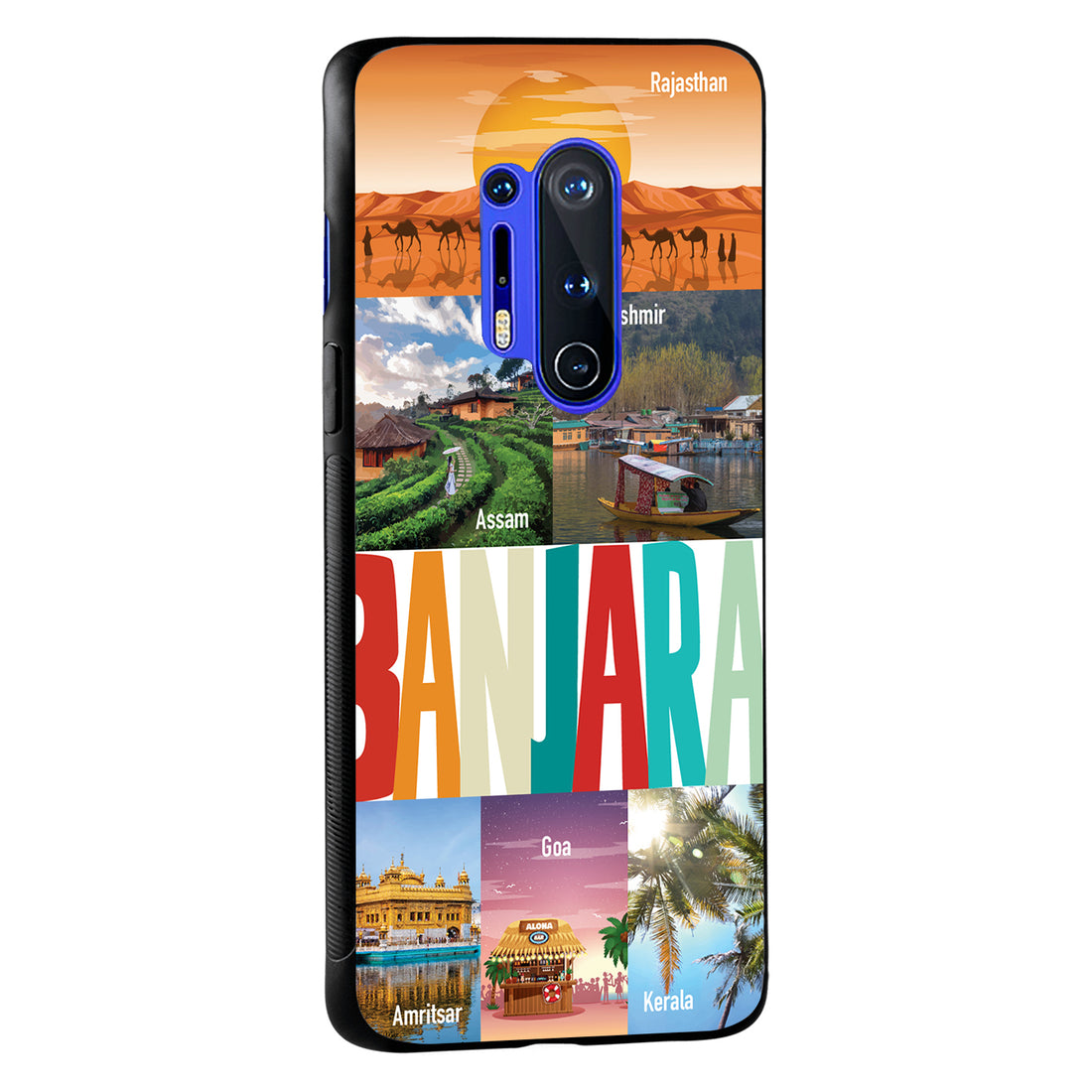 Banjara Travel Oneplus 8 Pro Back Case