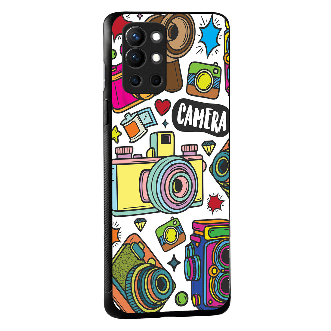 Photography Doodle Oneplus 9 R Back Case