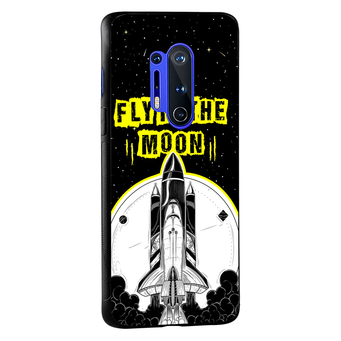Fly To The Moon Space Oneplus 8 Pro Back Case