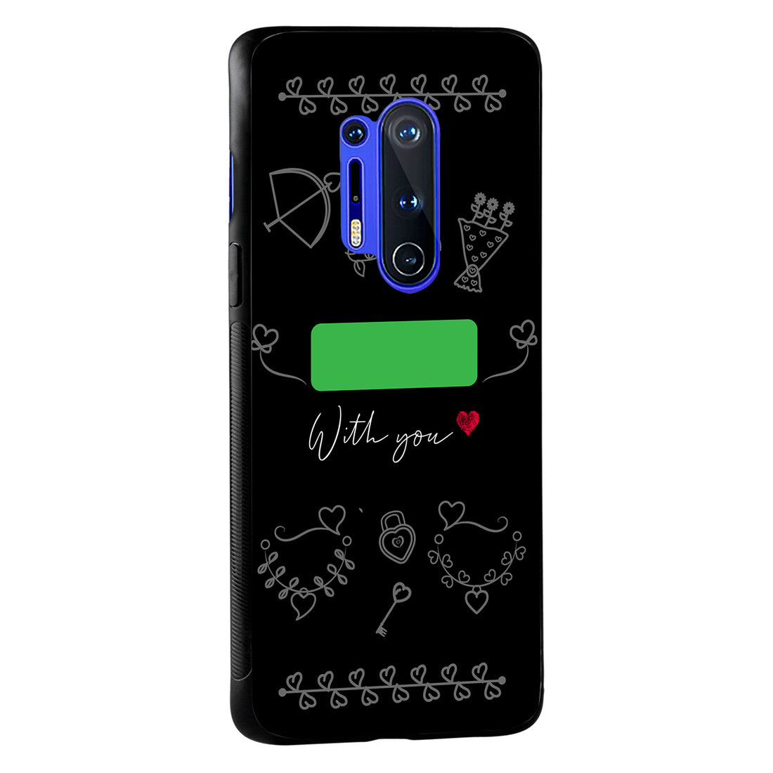 With You Couple Oneplus 8 Pro Back Case