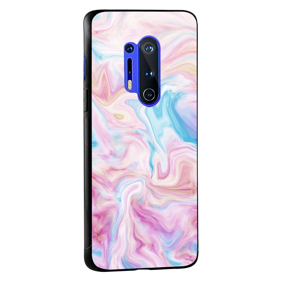 Blue Pink Marble Oneplus 8 Pro Back Case