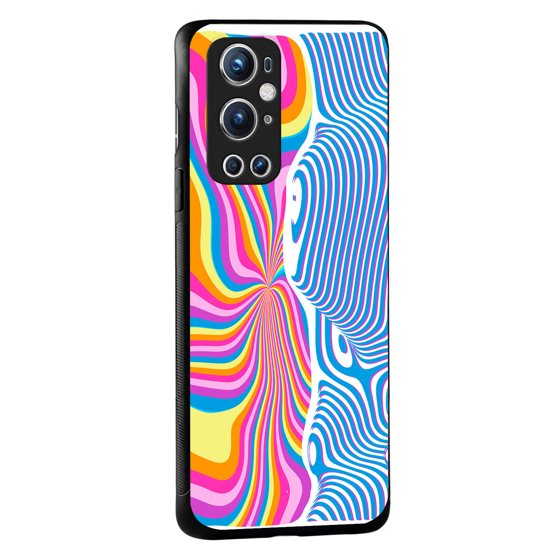 Rainbow Optical Illusion Oneplus 9 Pro Back Case