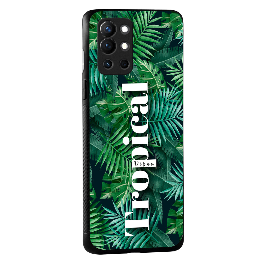 Tropical Vibes Fauna Oneplus 9 R Back Case