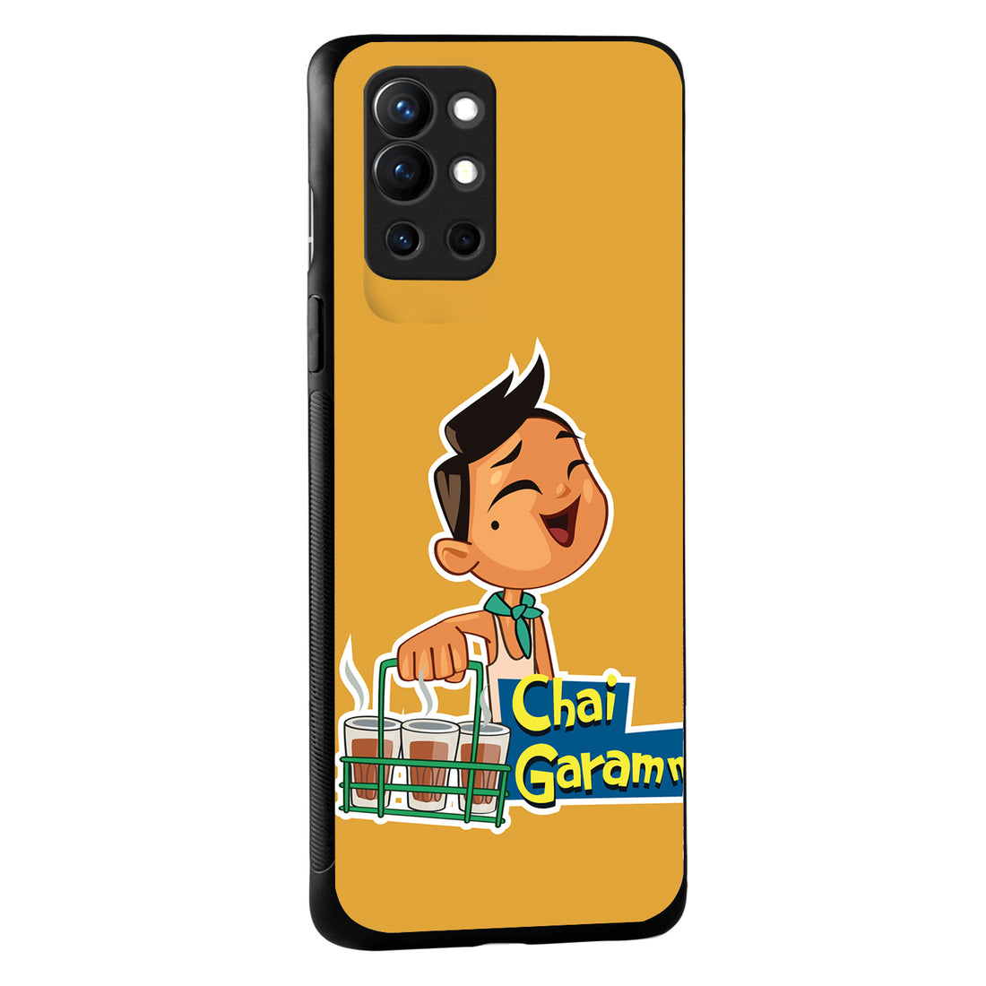 Chai Garam Cartoon Oneplus 9 Pro Back Case