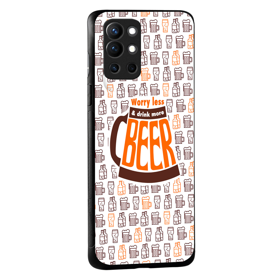 Beer Doodle OnePlus 9 R Back Case