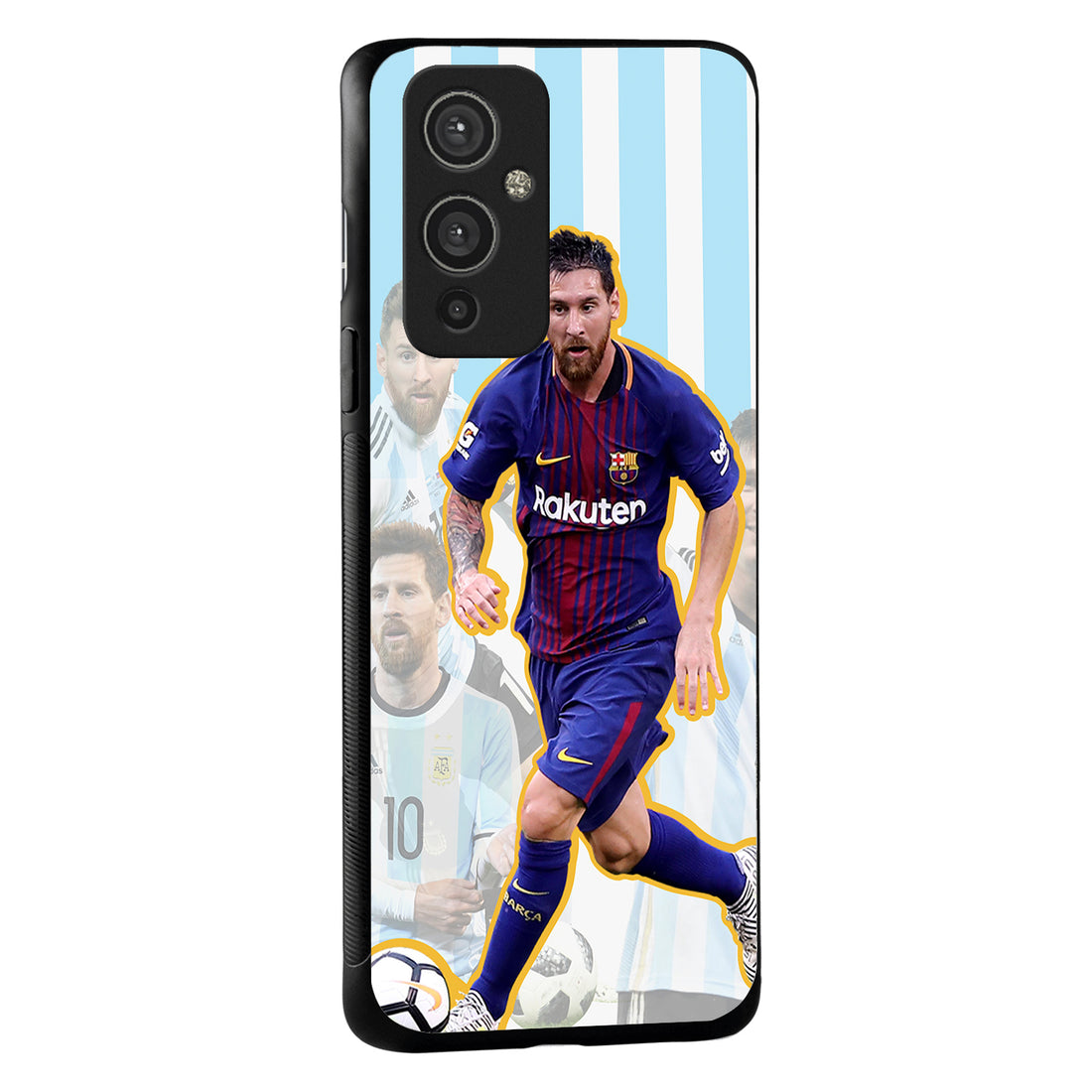 Messi Collage Sports Oneplus 9 Back Case