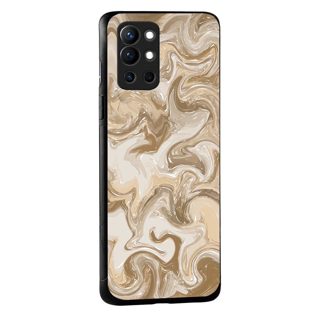 Brown Marble Oneplus 9 R Back Case