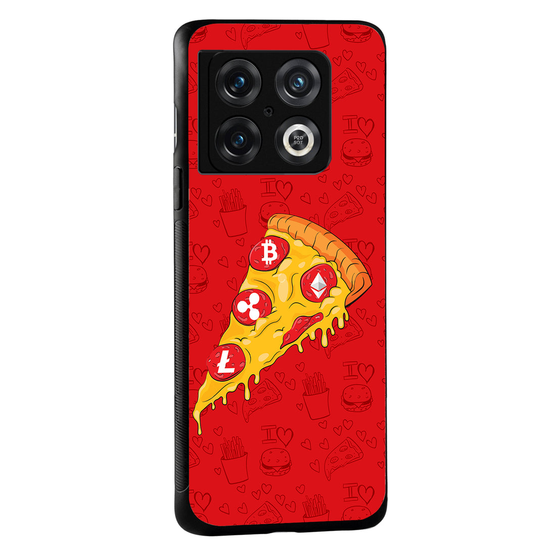 Pizza Trading Oneplus 10 Pro Back Case