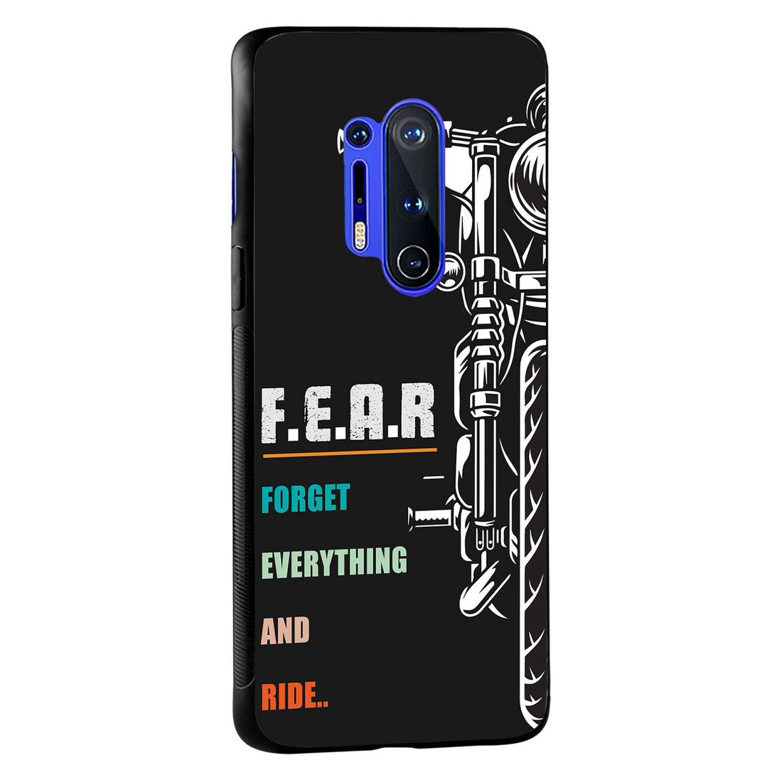 Fear Bike Oneplus 8 Pro Back Case