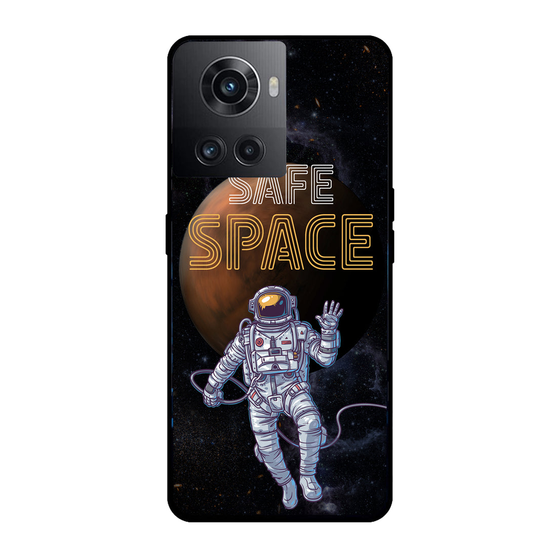 Safe Space Oneplus 10 R Back Case