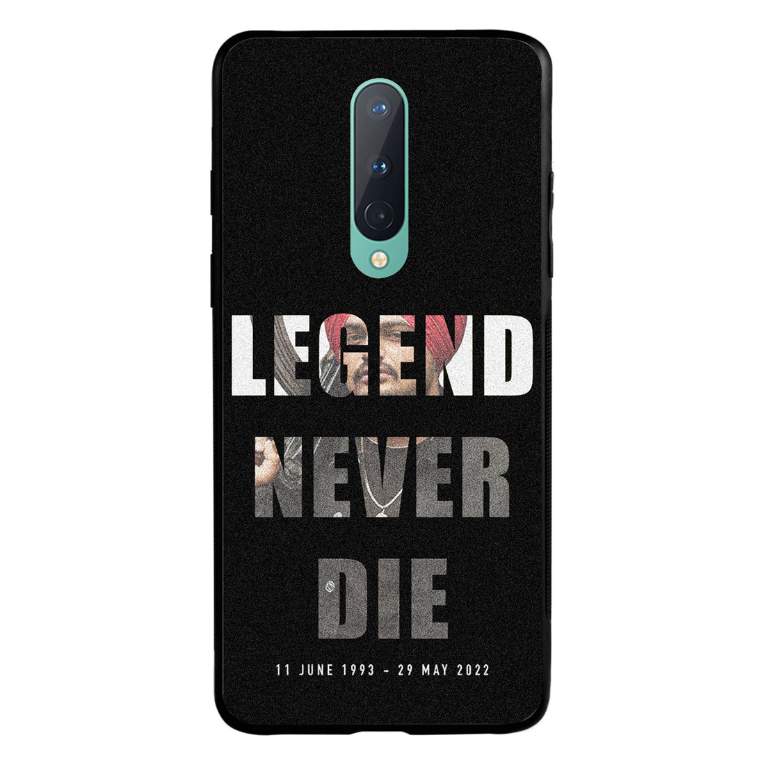 Legend Never Die 2.0 Sidhu Moosewala Oneplus 8 Back Case