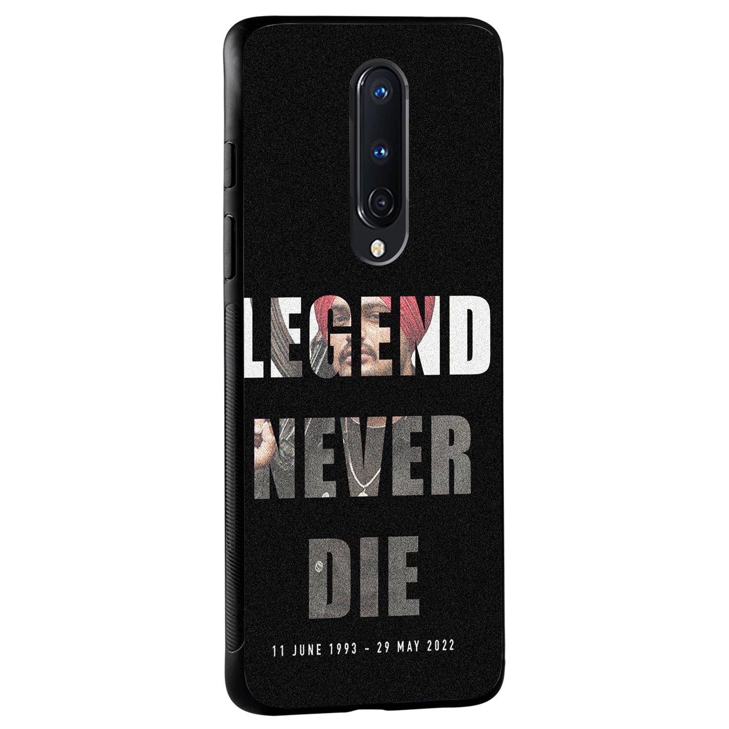 Legend Never Die 2.0 Sidhu Moosewala Oneplus 8 Back Case