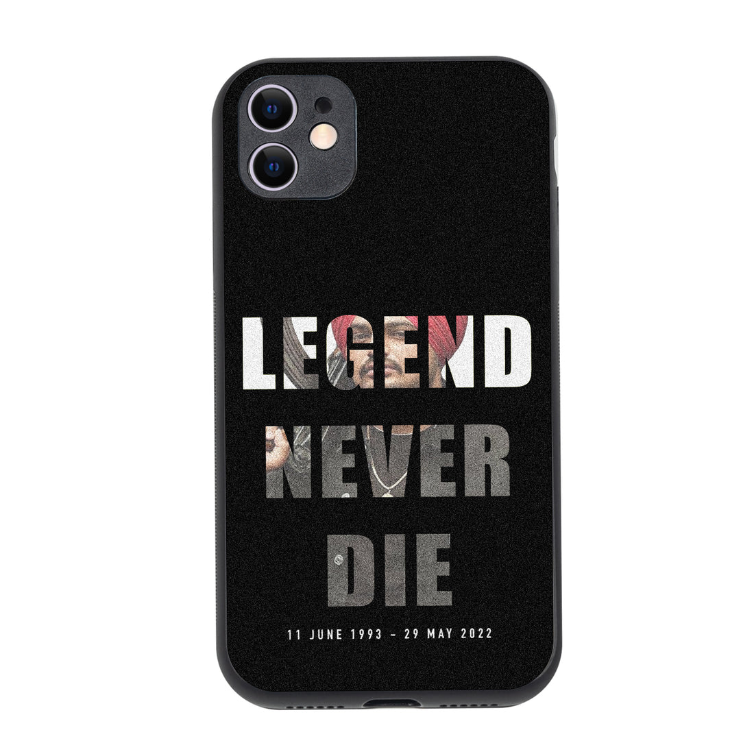 Legend Never Die 2.0 Sidhu Moosewala iPhone 11 Case