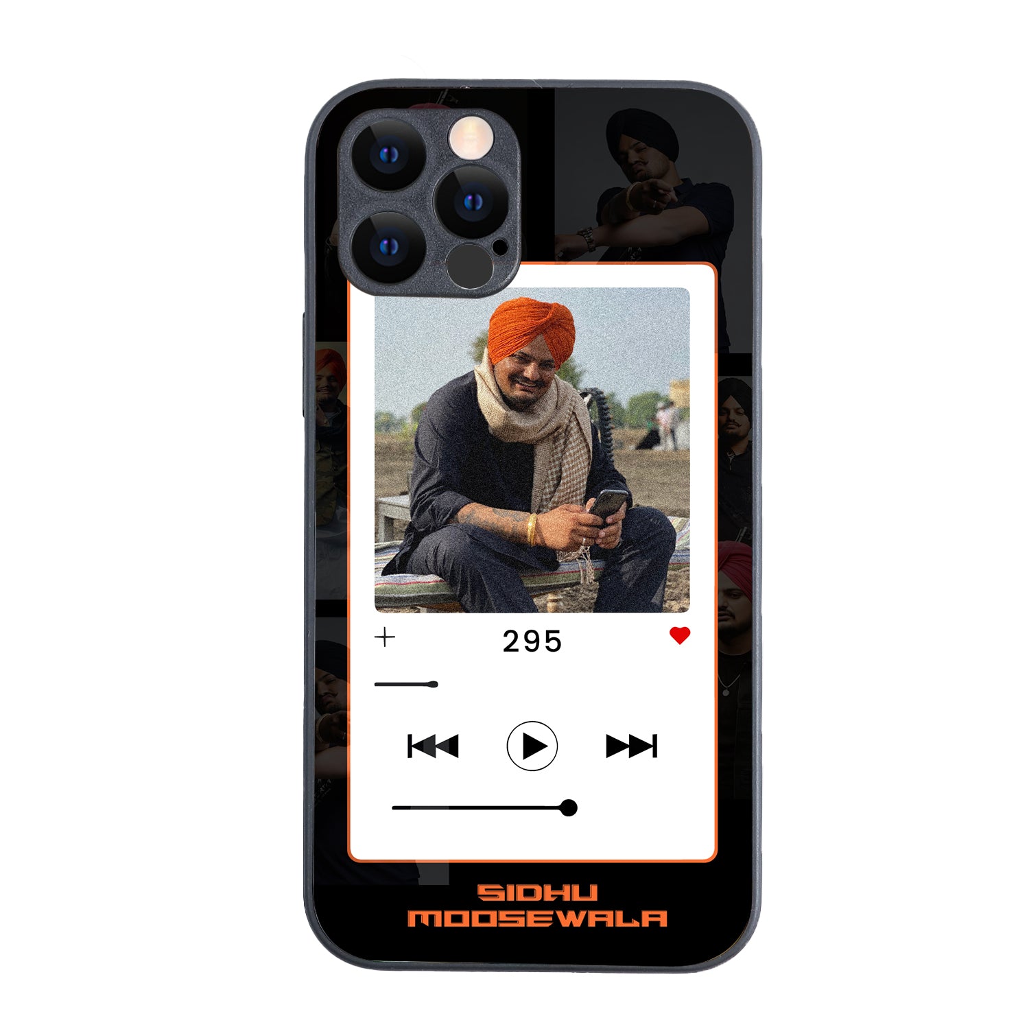 295 Song Sidhu Moosewala iPhone 12 Pro Case