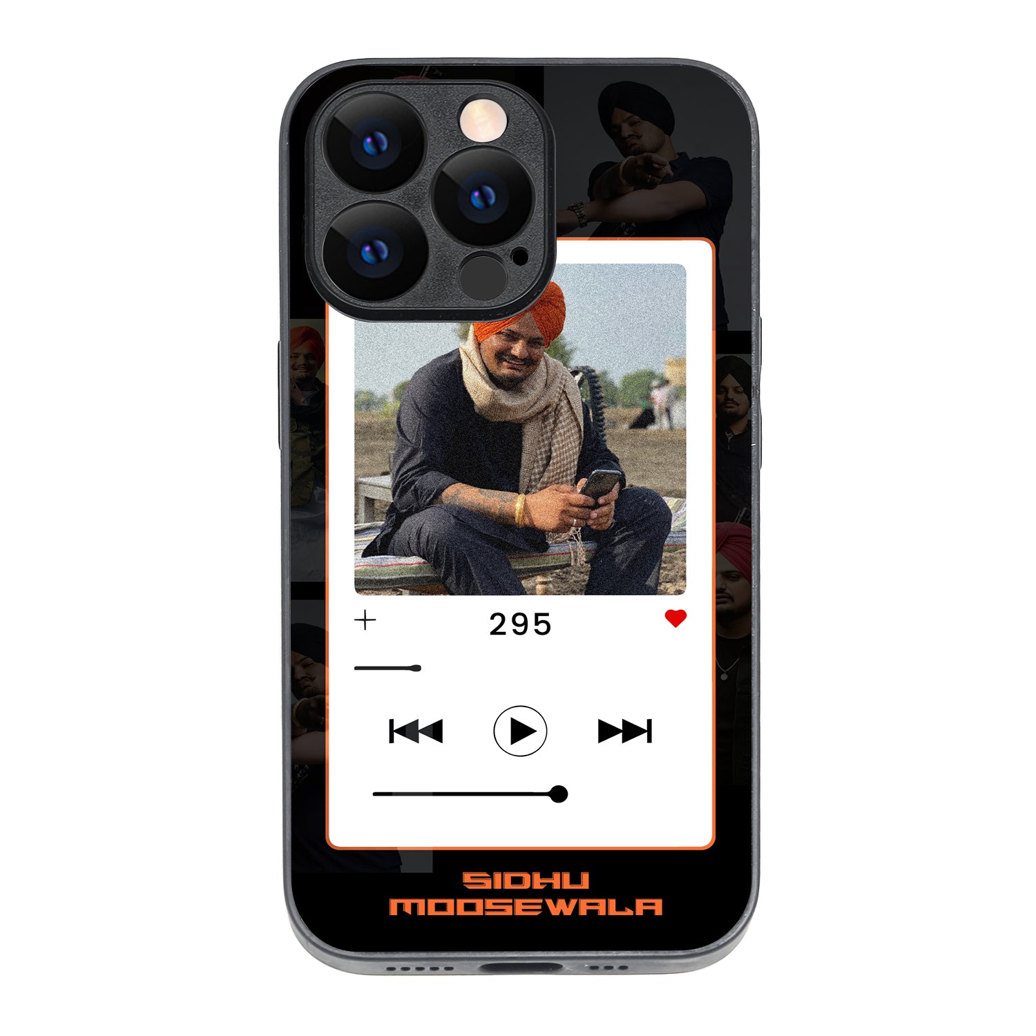295 Song Sidhu Moosewala iPhone 13 Pro Case