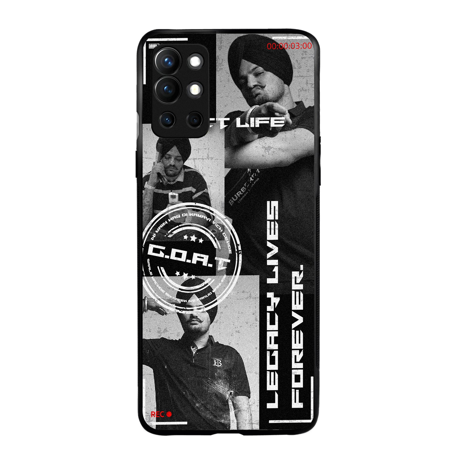 Legacy Lives Forever Sidhu Moosewala Oneplus 9 R Back Case