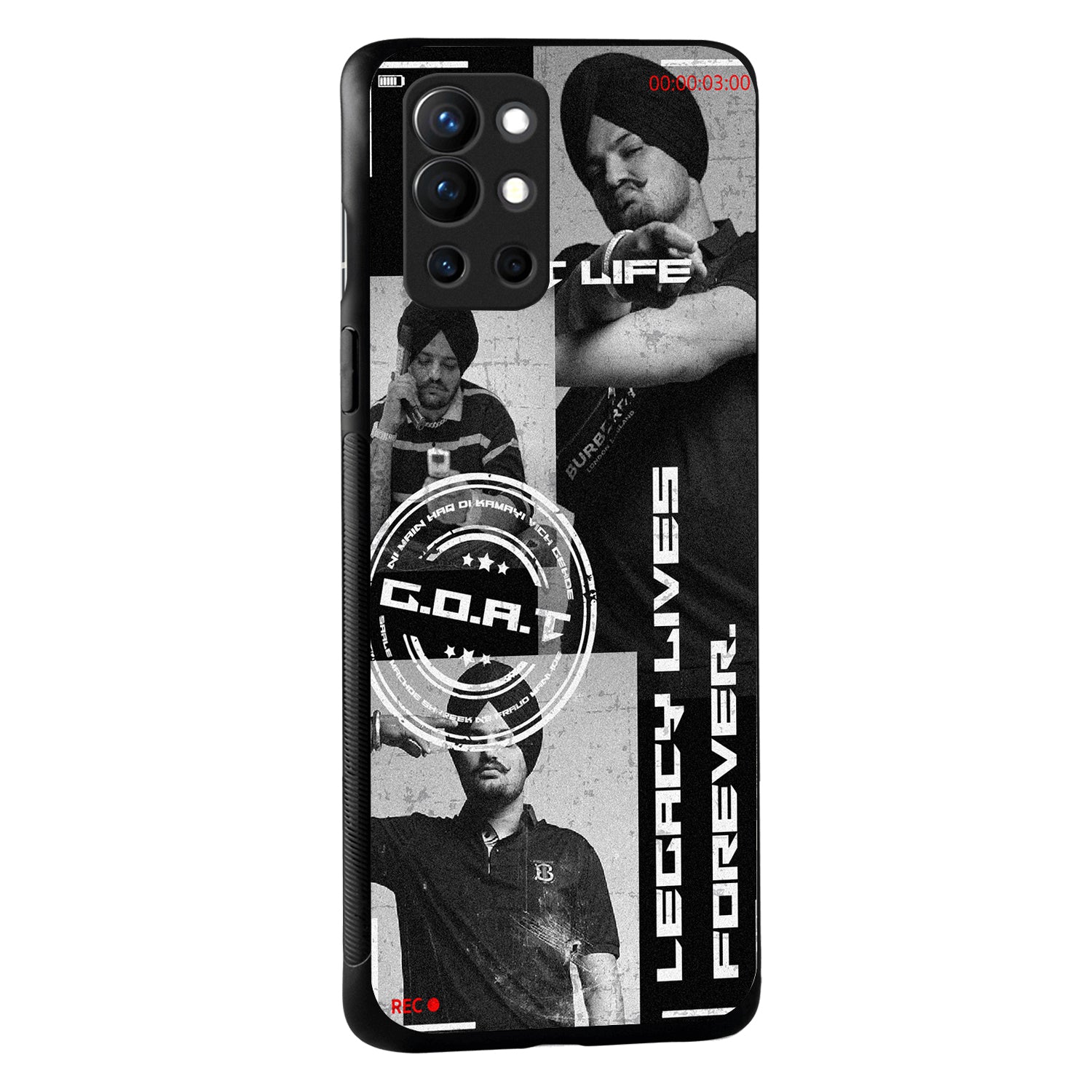 Legacy Lives Forever Sidhu Moosewala Oneplus 9 R Back Case