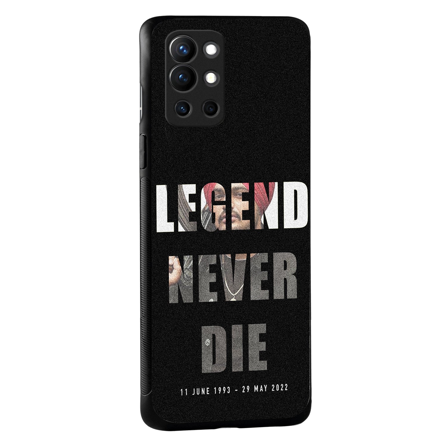 Legend Never Die 2.0 Sidhu Moosewala Oneplus 9 R Back Case