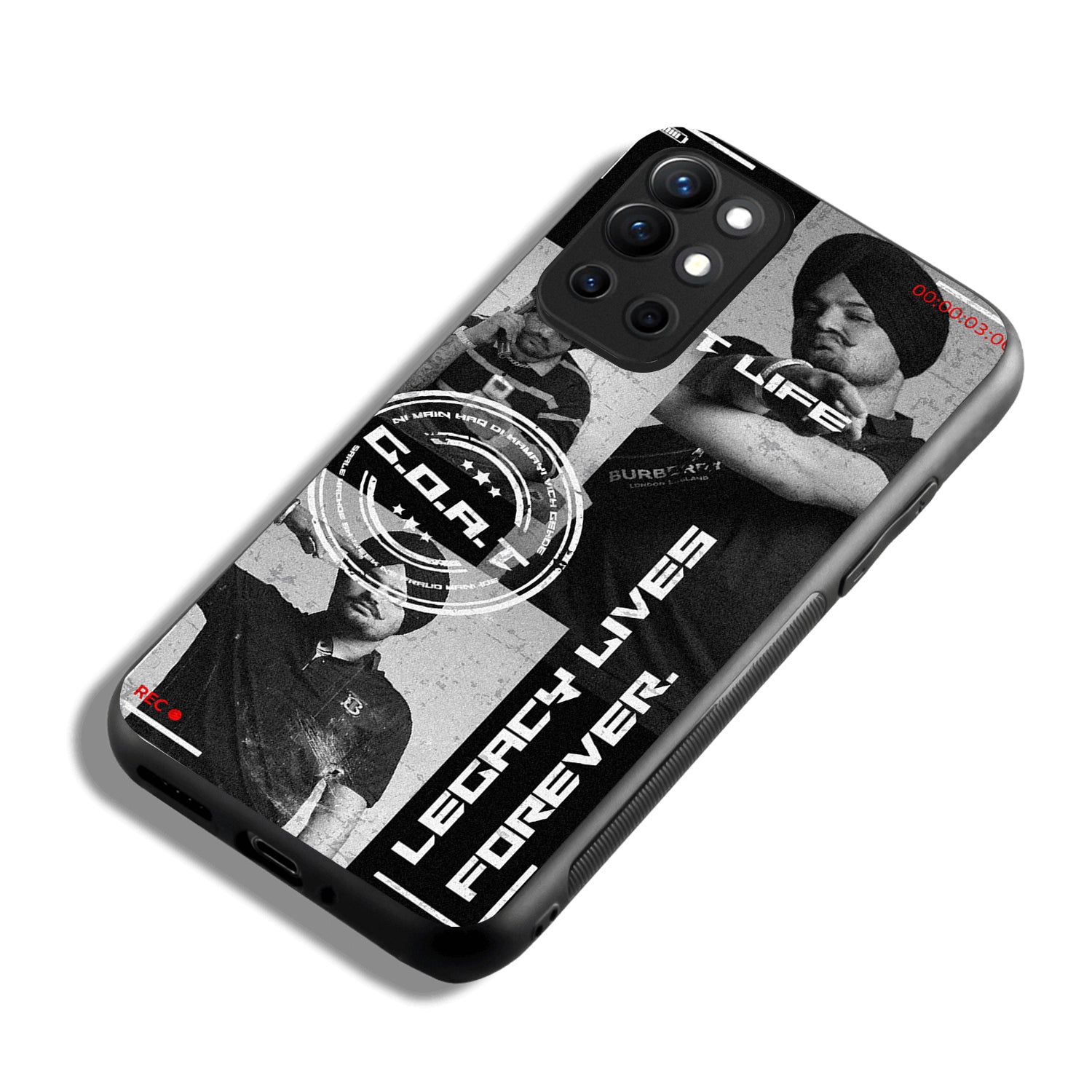 Legacy Lives Forever Sidhu Moosewala Oneplus 9 R Back Case