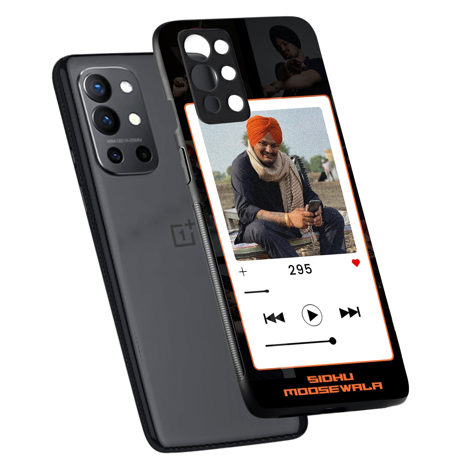 295 Song Sidhu Moosewala Oneplus 9 R Back Case