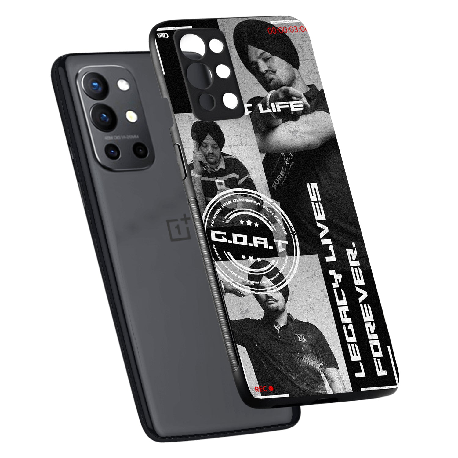 Legacy Lives Forever Sidhu Moosewala Oneplus 9 R Back Case