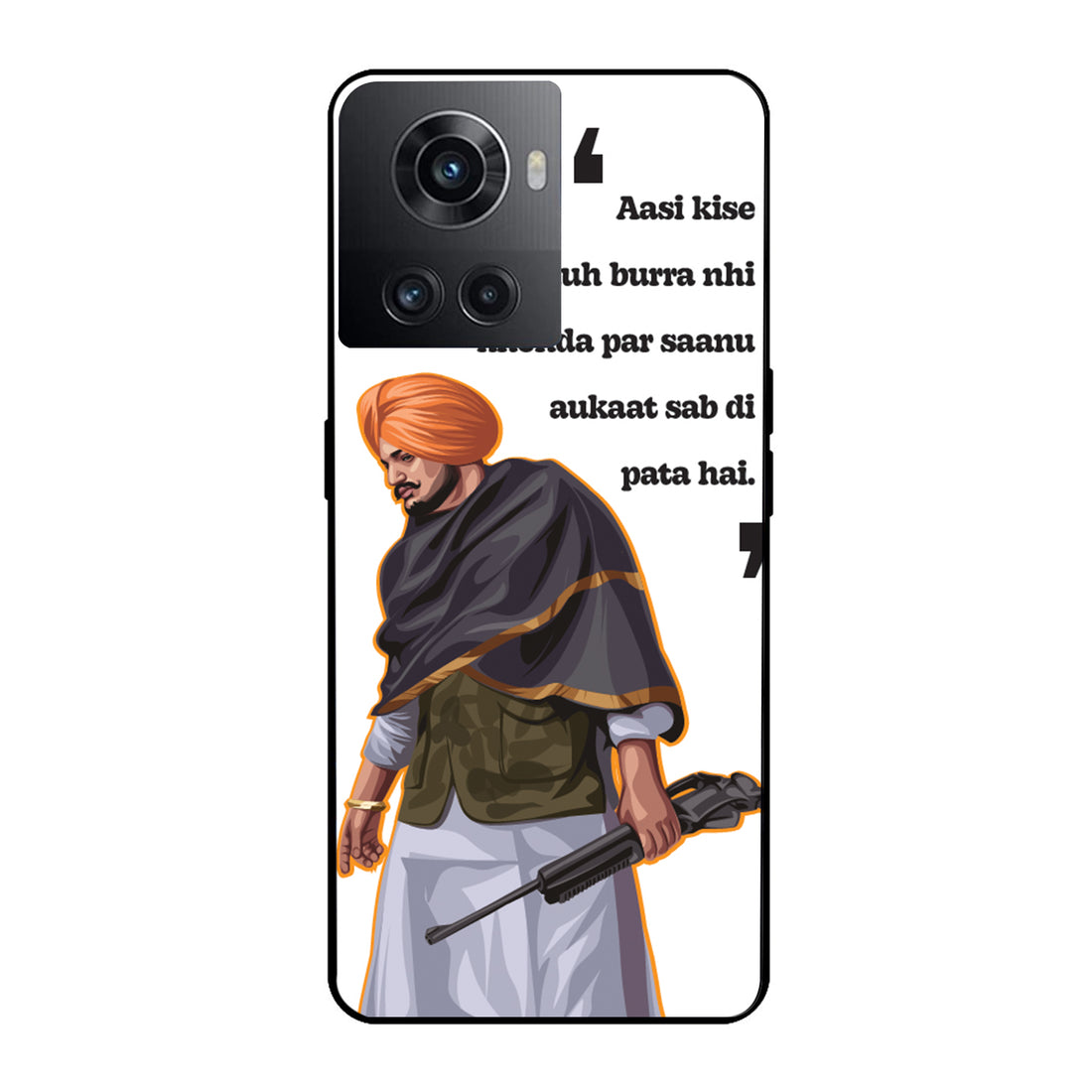 Attitude  Sidhu Moosewala OnePlus 10 R Back Case