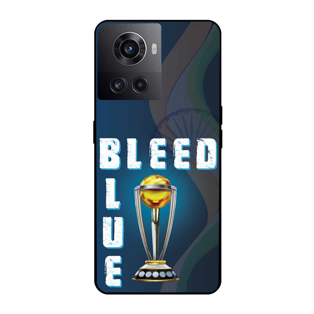Bleed Blue Sports Oneplus 10 R Back Case