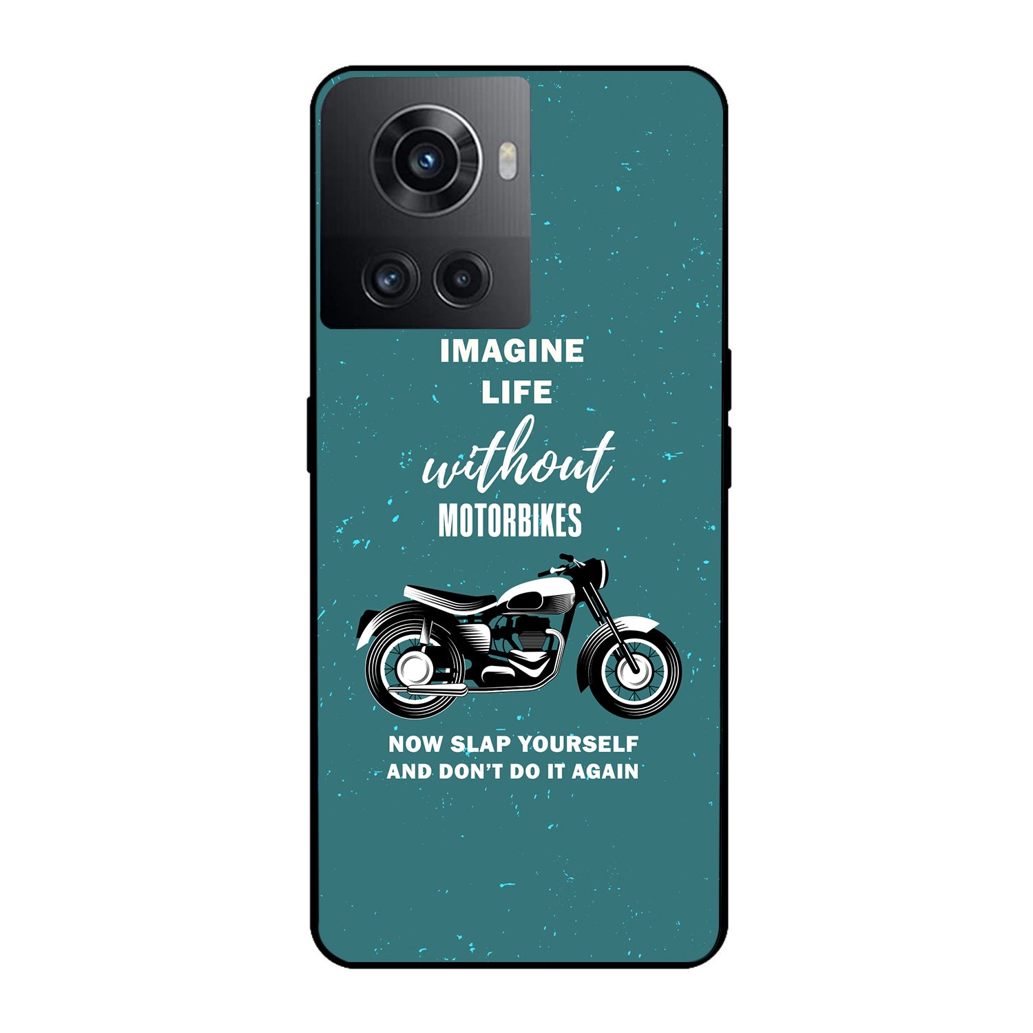 Imagine Life Without MotorbikeBike OnePlus 10 R Back Case
