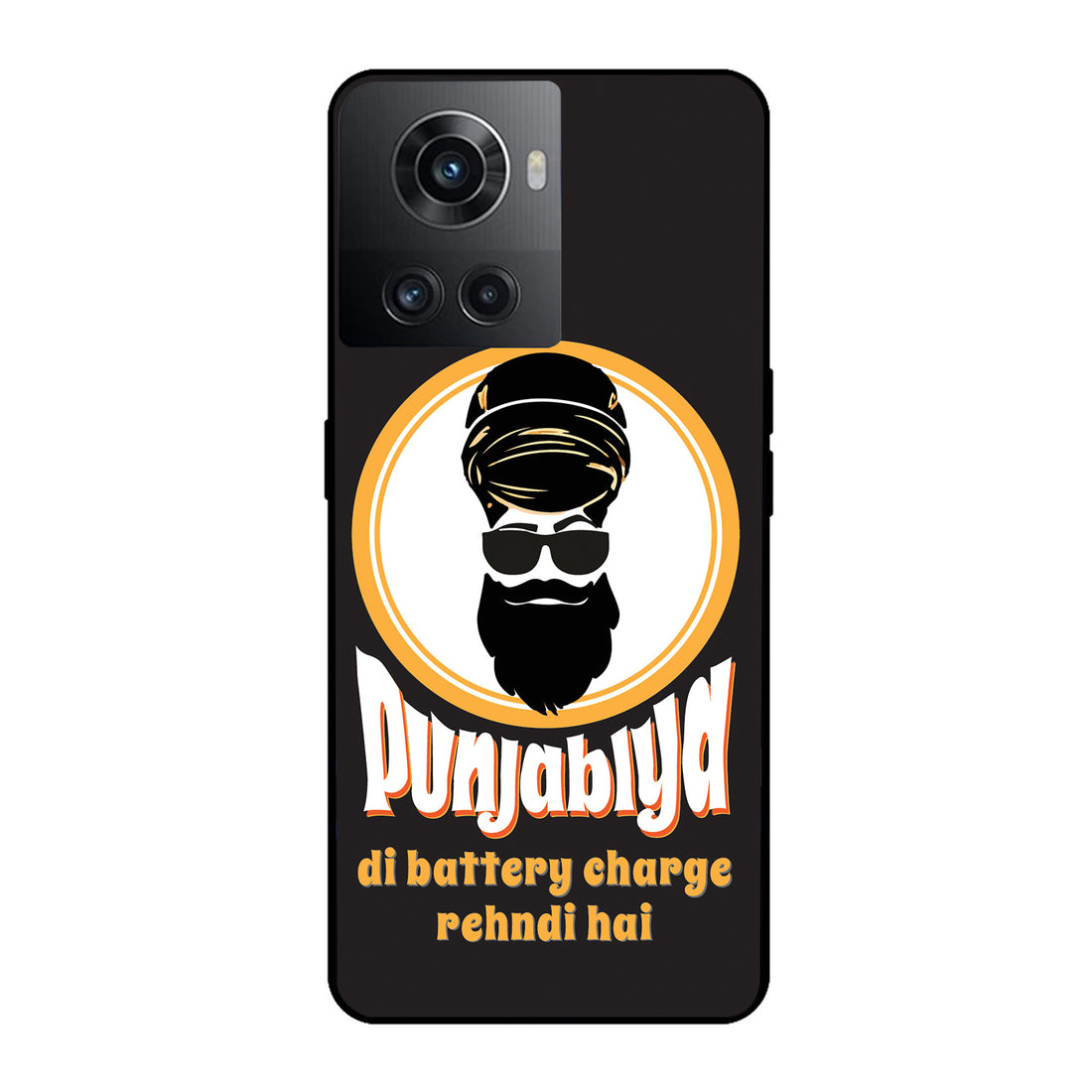 Punjabiyan Di Battery Masculine Oneplus 10 R Back Case