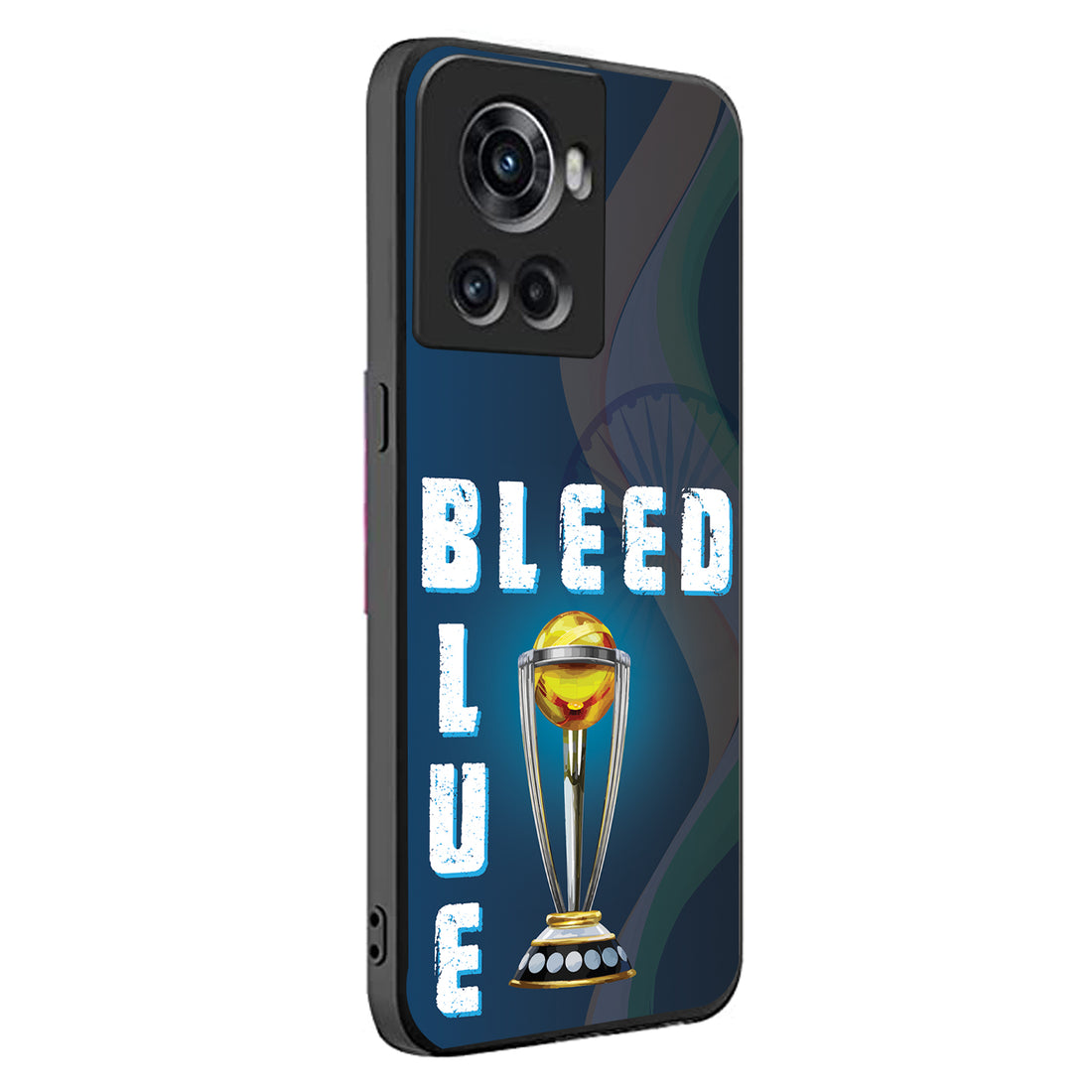 Bleed Blue Sports Oneplus 10 R Back Case