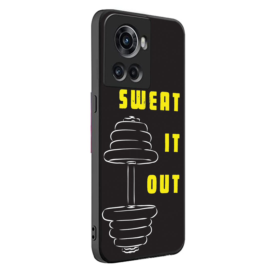Sweat It Out Motivational Quotes Oneplus 10 R Back Case