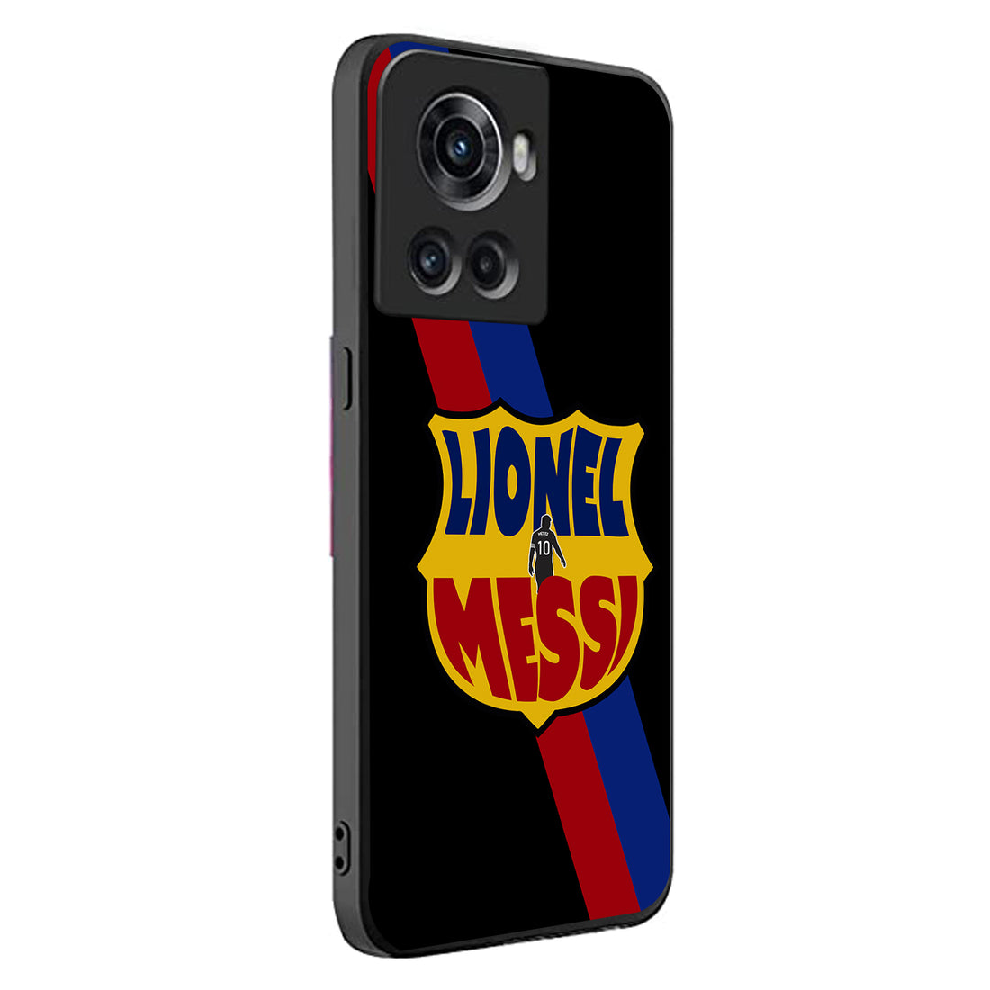 Lionel Messi Sports Oneplus 10 R Back Case