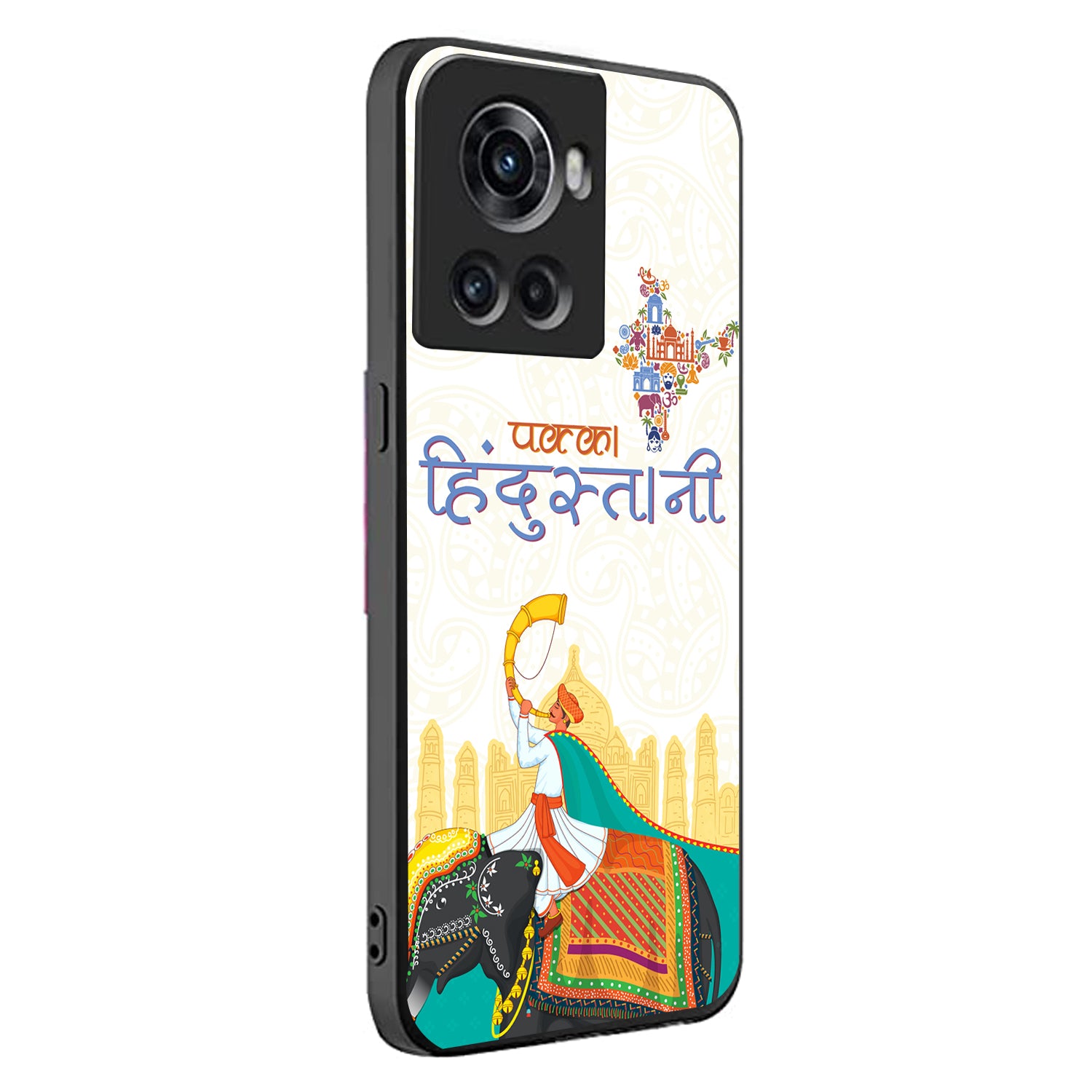 Pakka Hindustani Indian Oneplus 10 R Back Case