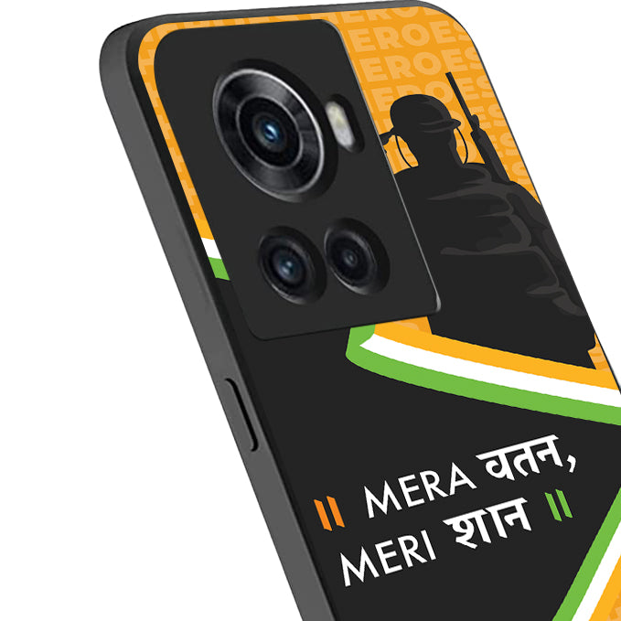 Mere Watan Indian Oneplus 10 R Back Case