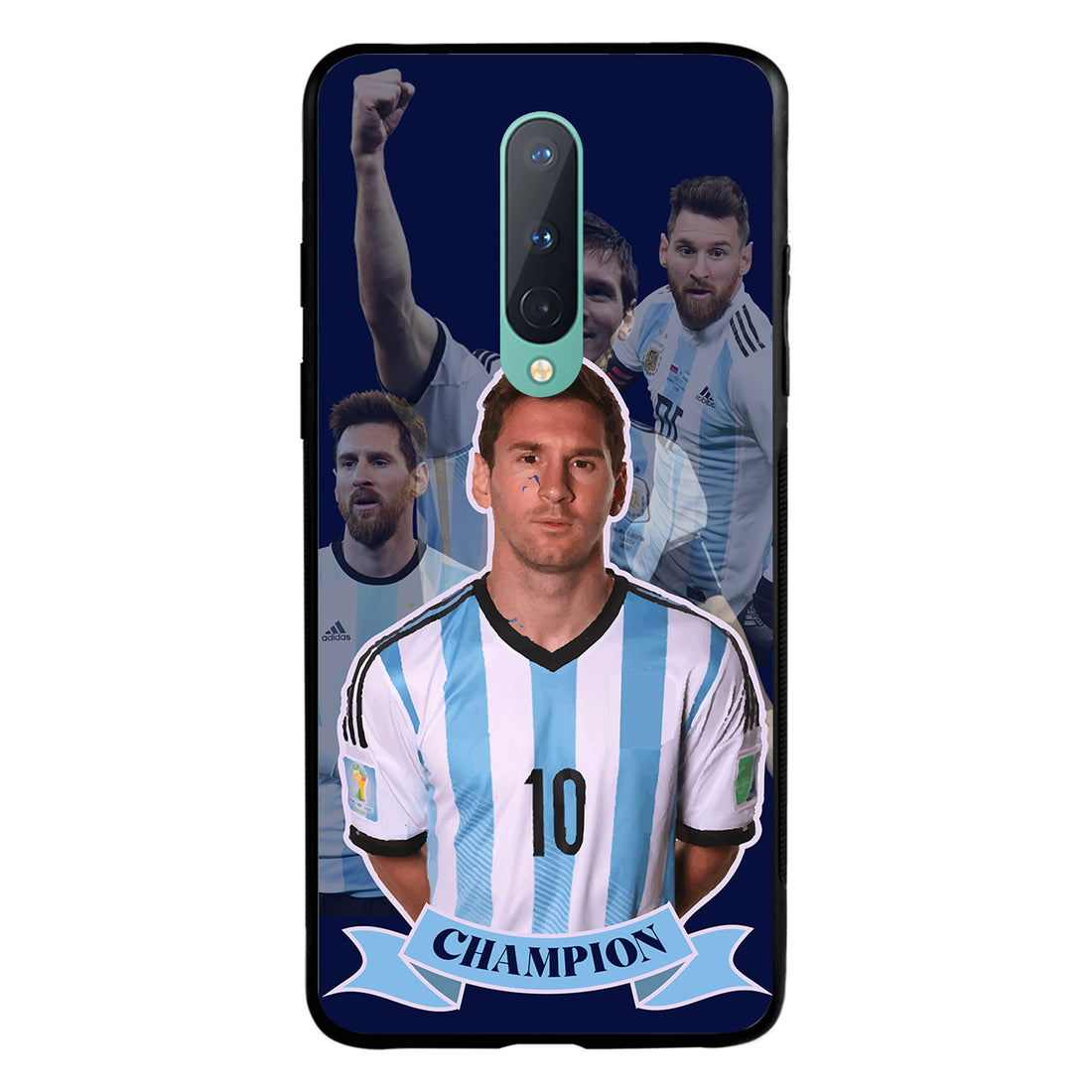Messi Champion Sports Oneplus 8 Back Case