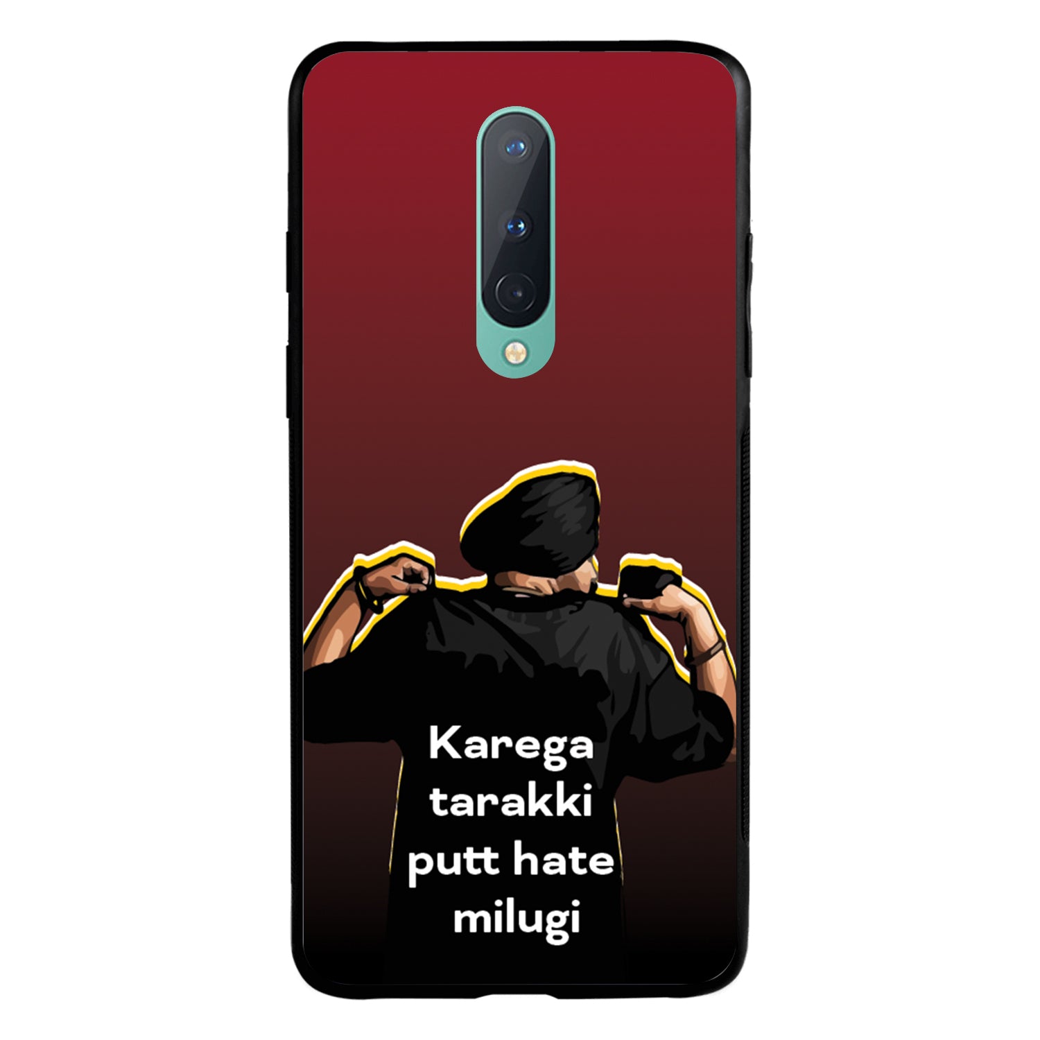 Success Sidhu Moosewala OnePlus 8 Back Case