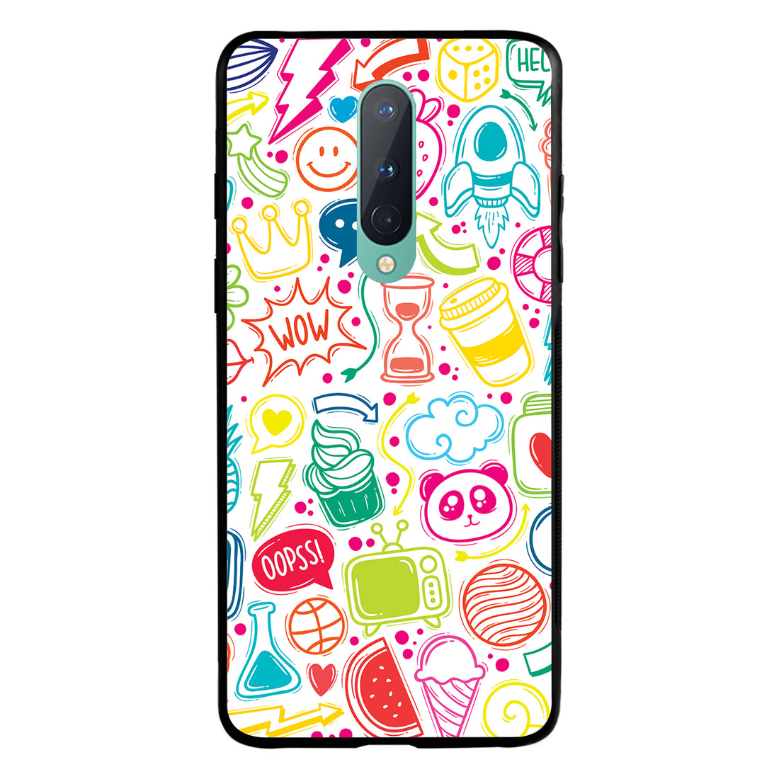 Wow Doodle OnePlus 8 Back Case