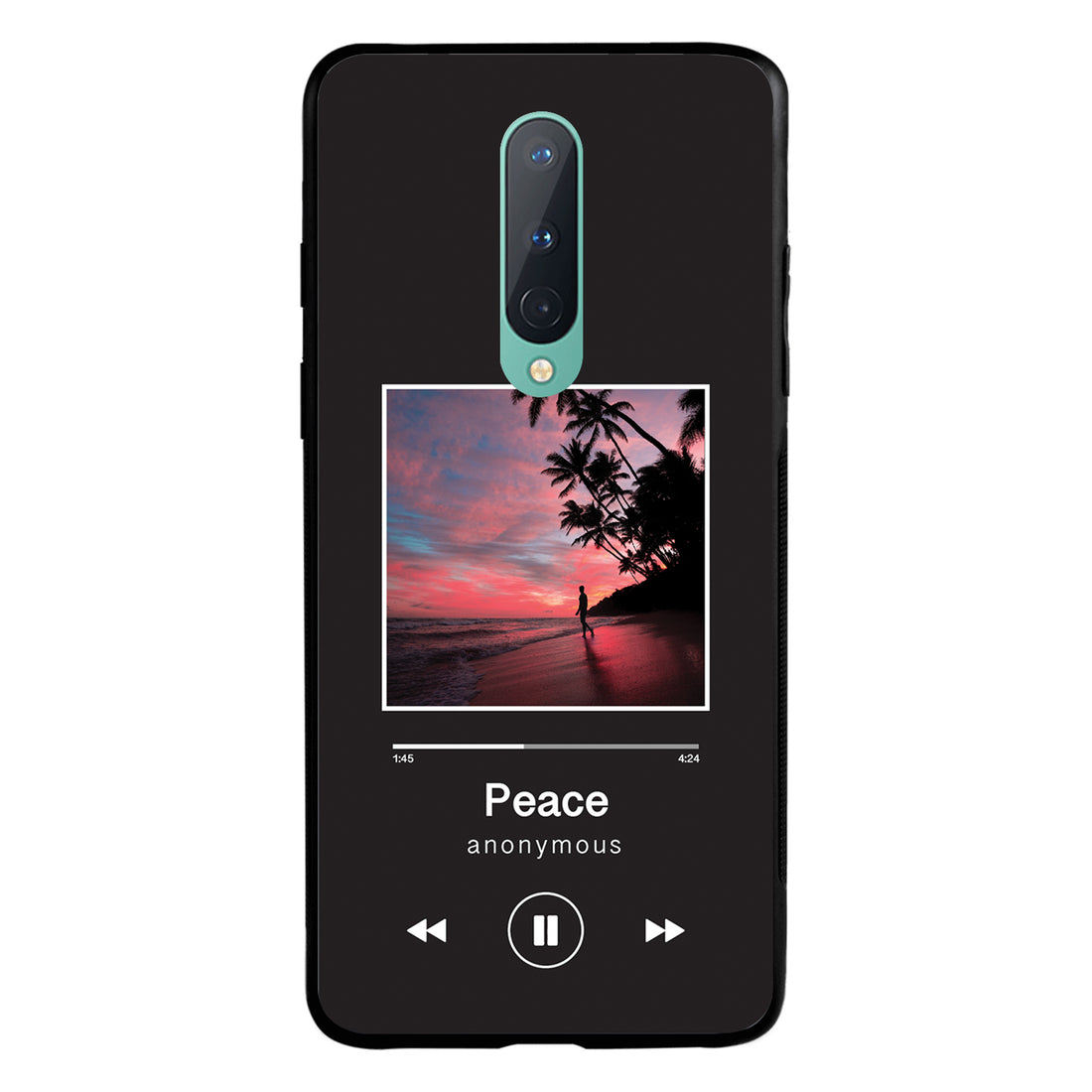 Peace Music Oneplus 8 Back Case