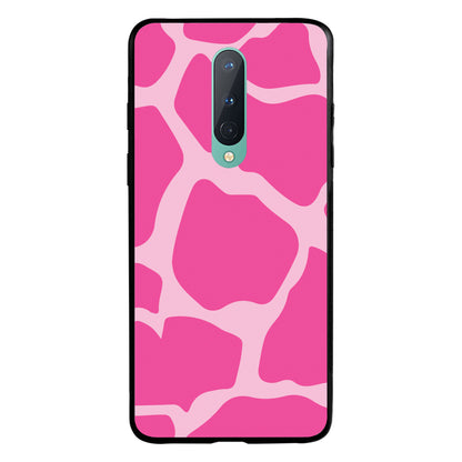 Pink Patch Design Oneplus 8 Back Case