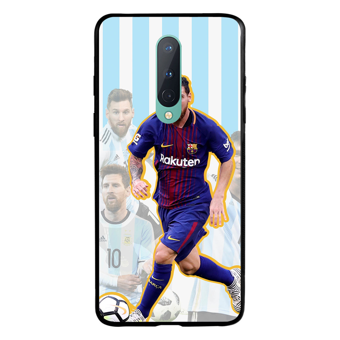 Messi Collage Sports Oneplus 8 Back Case