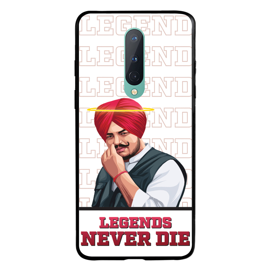 Legend Never Die Sidhu Moosewala OnePlus 8 Back Case