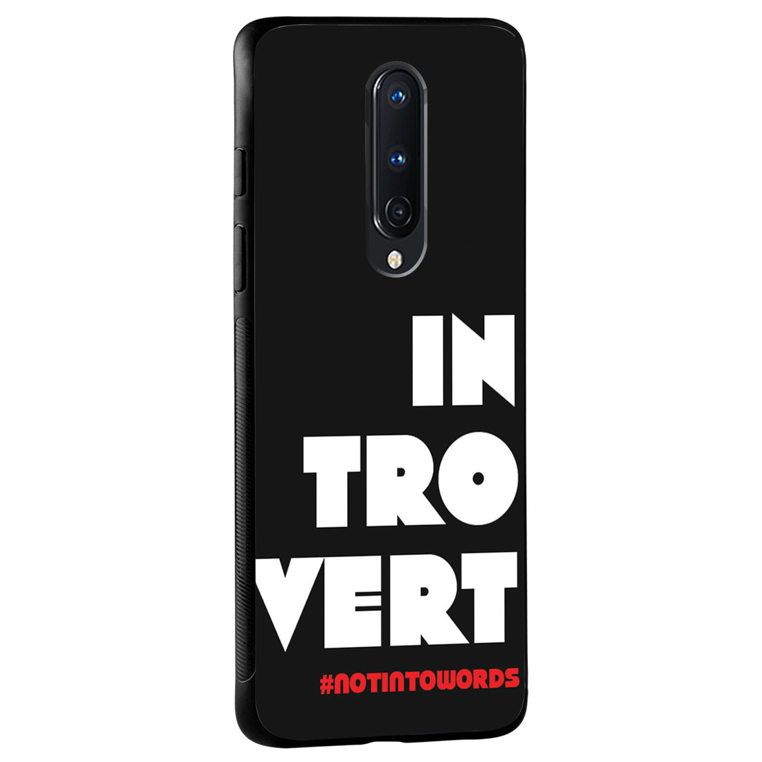 Introvert Motivational Quotes Oneplus 8 Back Case