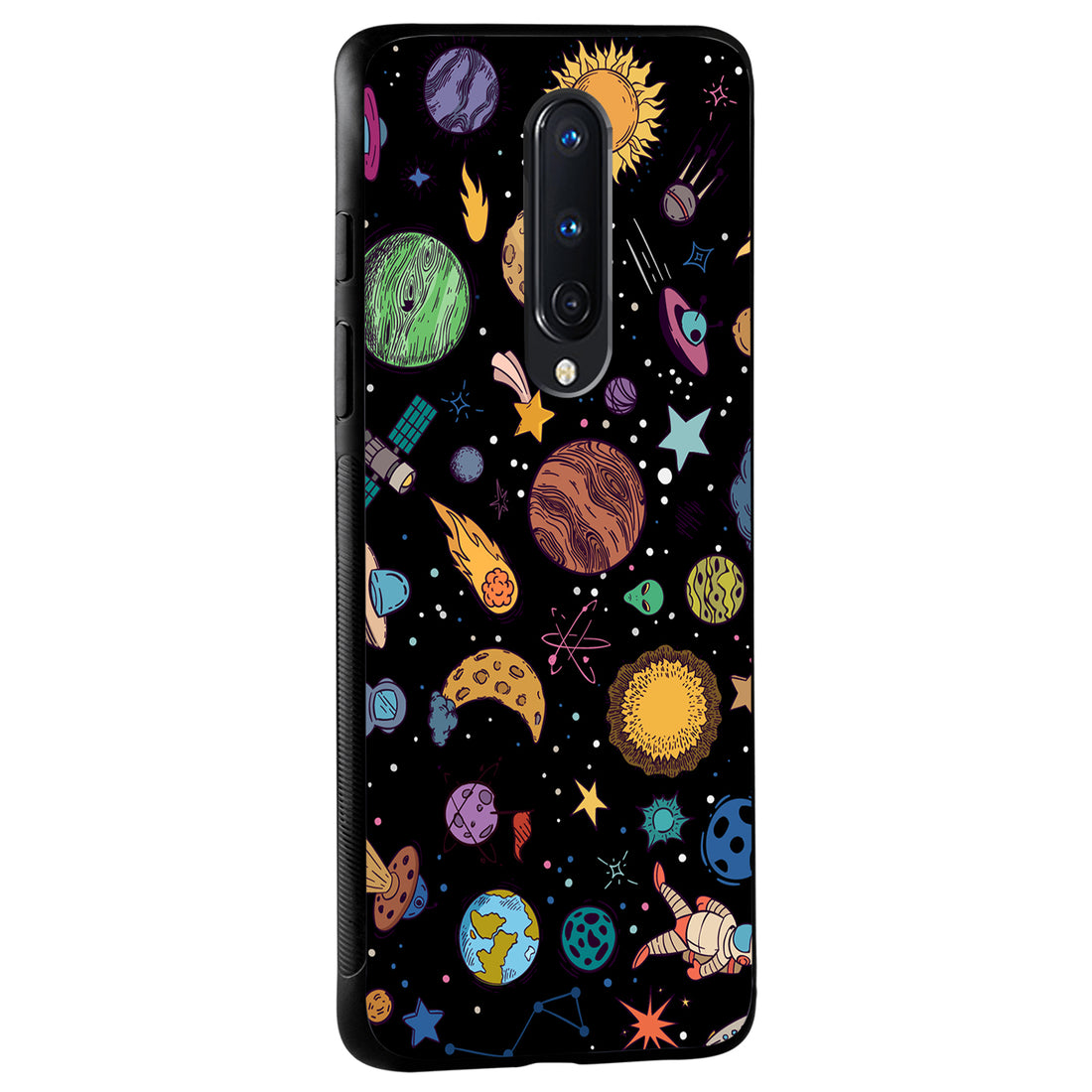 Space Doodle Oneplus 8 Back Case