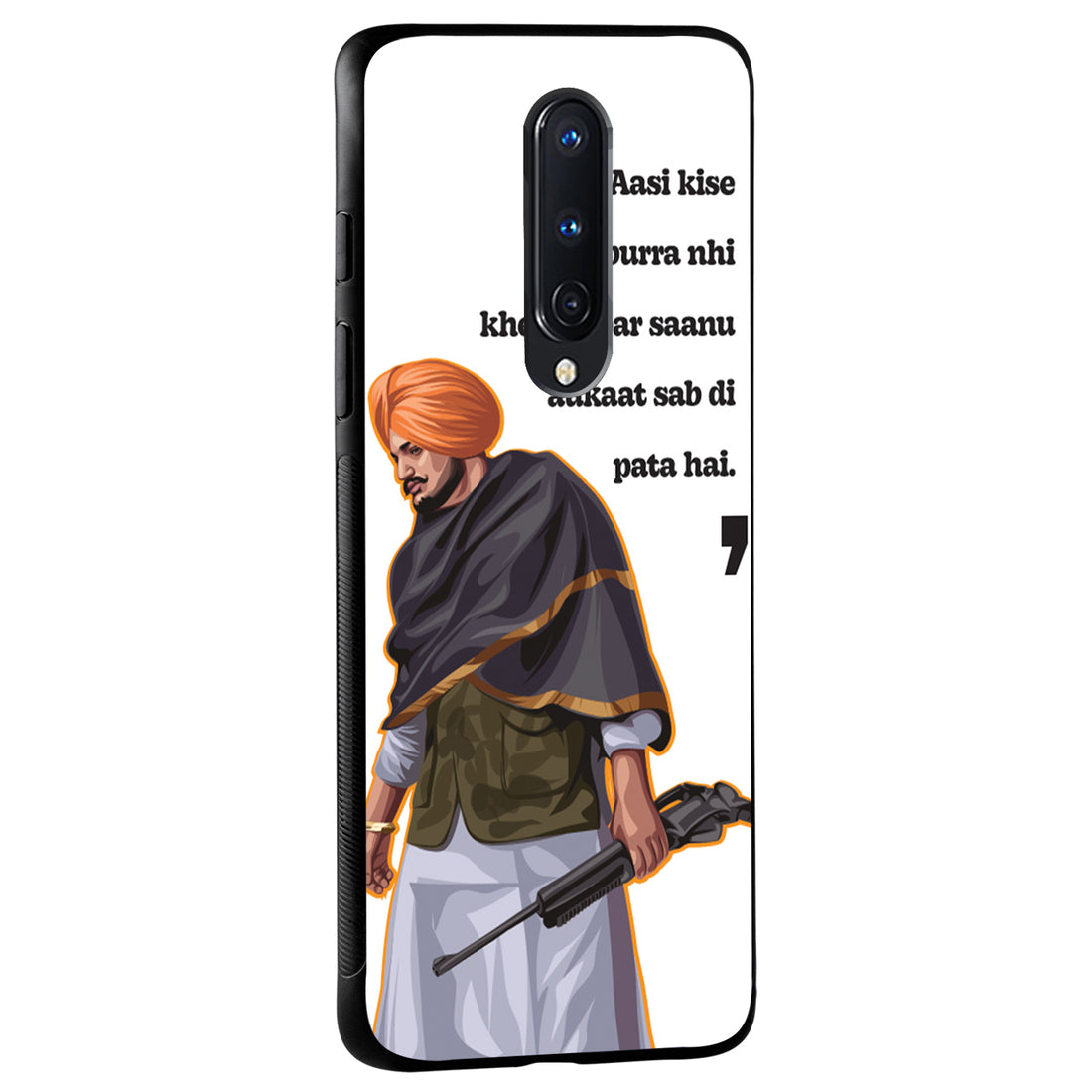 Attitude  Sidhu Moosewala OnePlus 8 Back Case