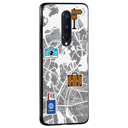 Journey Start To End Travel OnePlus 8 Back Case