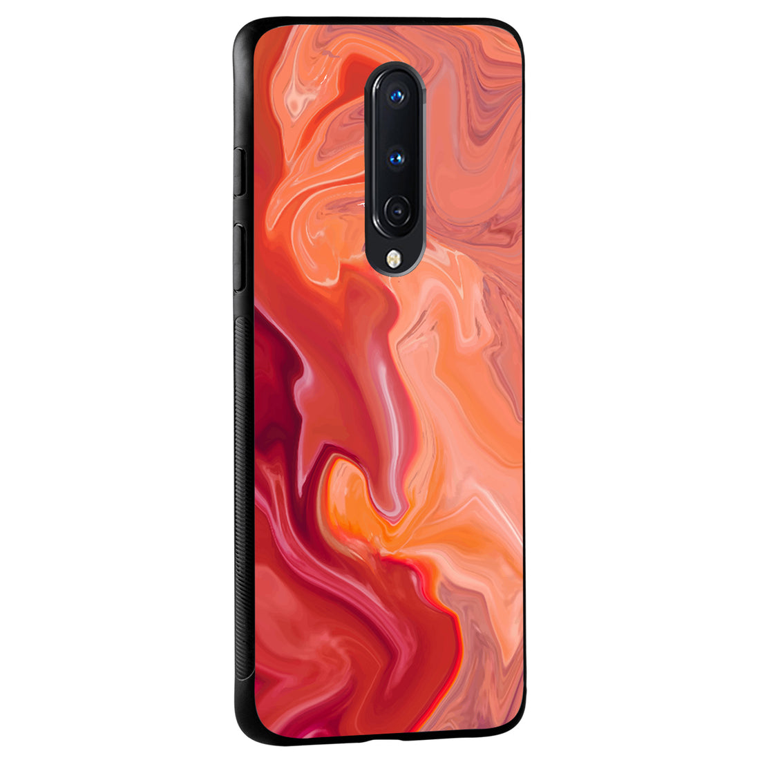 Red Marble Oneplus 8 Back Case