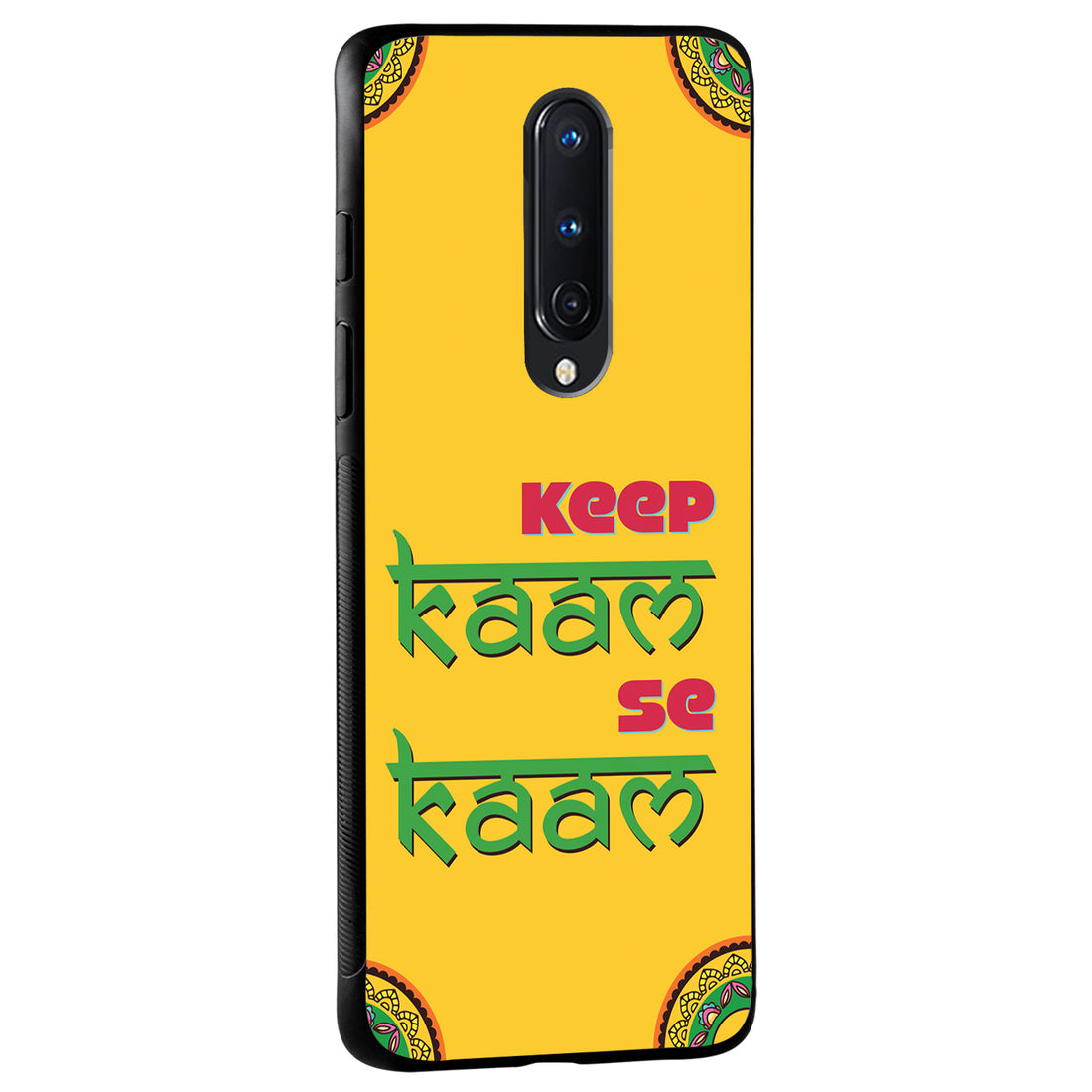 Keep Kaam Motivational Quotes Oneplus 8 Back Case