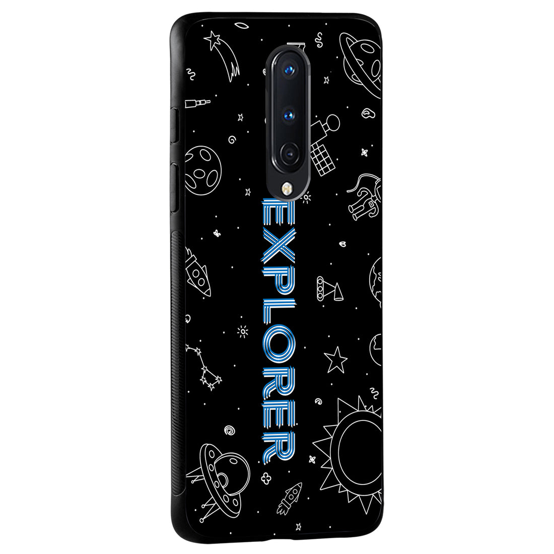 Explorer Space Oneplus 8 Back Case