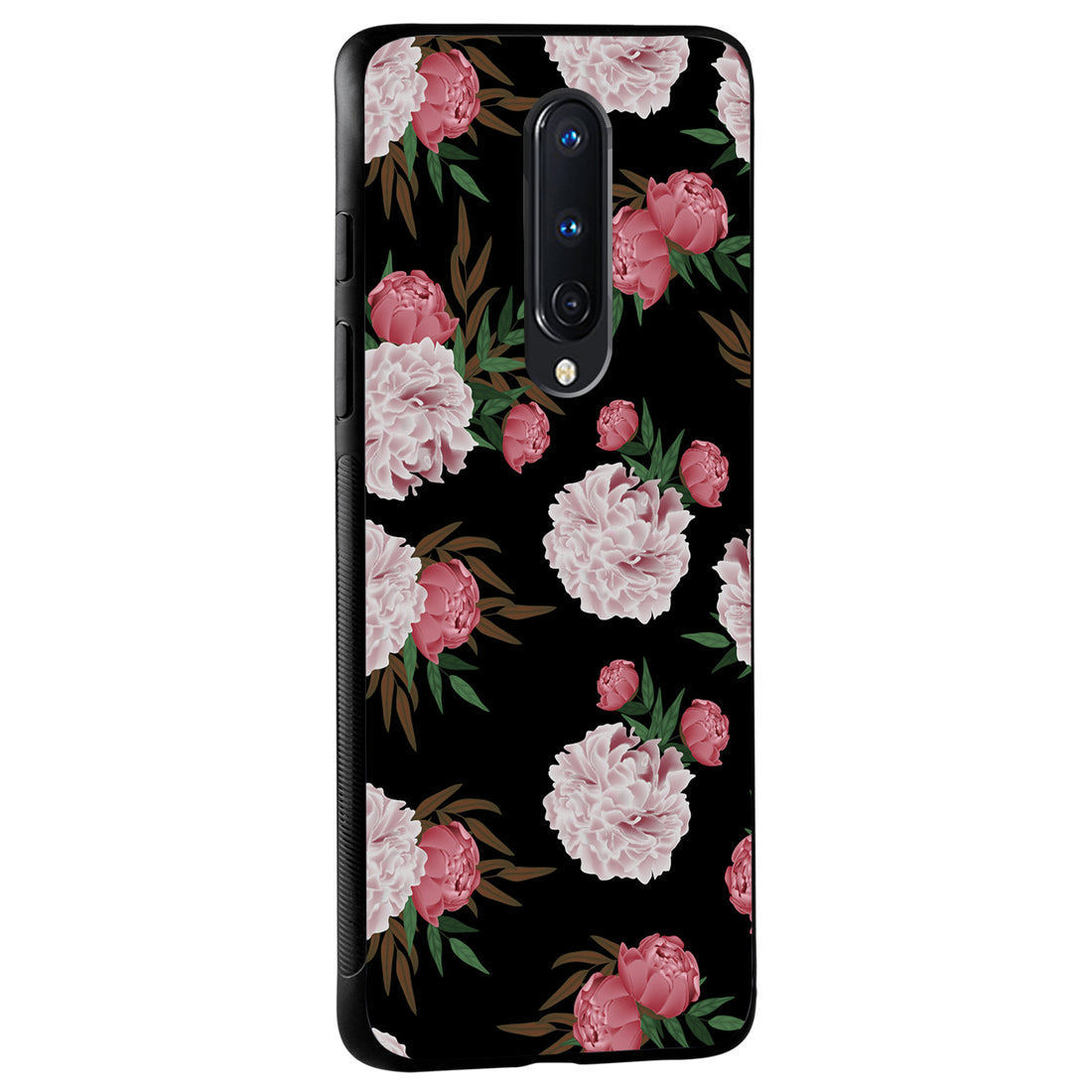 Pink Floral Oneplus 8 Back Case